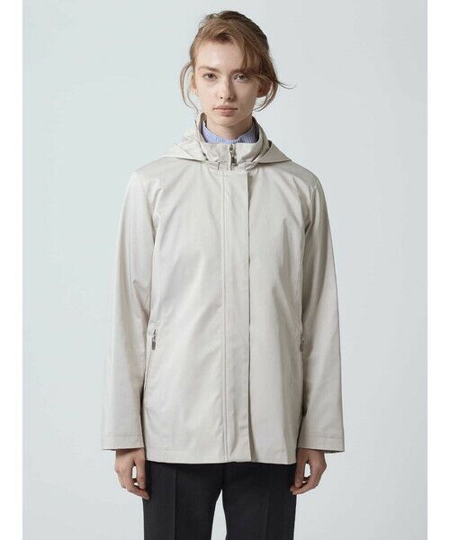 Aquascutum / アクアスキュータム その他アウター | タフタ2WAY フーデットパーカー | 詳細7