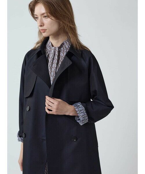 Aquascutum / アクアスキュータム その他アウター | 【NIKKEI掲載】オーバーサイズ ショートトレンチ | 詳細2