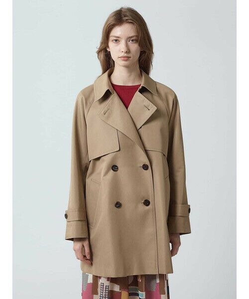 Aquascutum / アクアスキュータム その他アウター | 【NIKKEI掲載】オーバーサイズ ショートトレンチ | 詳細8