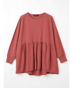 Aquascutum / アクアスキュータム ニット・セーター | ギャザーペプラムニット