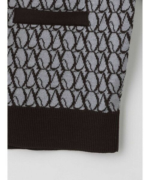 Aquascutum / アクアスキュータム ニット・セーター | 【アンサンブル対応】AQジャカードカーディガン | 詳細11
