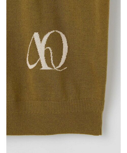 Aquascutum / アクアスキュータム ニット・セーター | AQジャカード Vネックニット | 詳細6