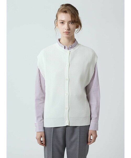 Aquascutum / アクアスキュータム ニット・セーター | ２WAYニットベスト | 詳細5