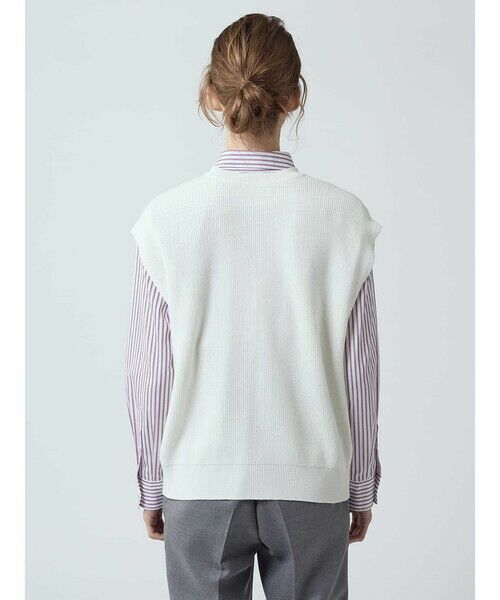 Aquascutum / アクアスキュータム ニット・セーター | ２WAYニットベスト | 詳細7