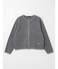 Aquascutum / アクアスキュータム ニット・セーター | コクーンニットブルゾン