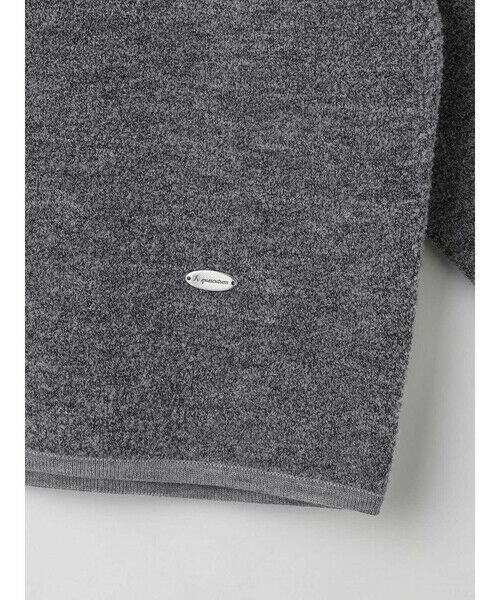 Aquascutum / アクアスキュータム ニット・セーター | コクーンニットブルゾン | 詳細4