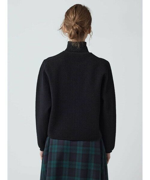 Aquascutum / アクアスキュータム ニット・セーター | コクーンニットブルゾン | 詳細10