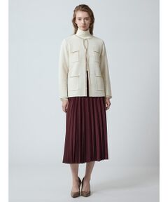 Aquascutum / アクアスキュータム ニット・セーター | ツイードニットジャケット