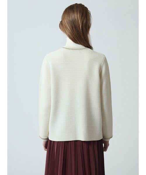 Aquascutum / アクアスキュータム ニット・セーター | ツイードニットジャケット | 詳細5