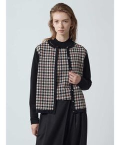 Aquascutum / アクアスキュータム ニット・セーター | 【アンサンブル対応】クラブチェックカーディガン