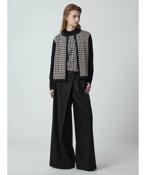 Aquascutum / アクアスキュータム ニット・セーター | 【アンサンブル対応】クラブチェックカーディガン | 詳細1