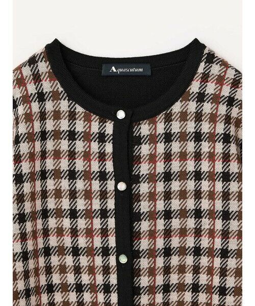 Aquascutum / アクアスキュータム ニット・セーター | 【アンサンブル対応】クラブチェックカーディガン | 詳細9