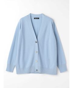 Aquascutum / アクアスキュータム ニット・セーター | 【アンサンブル対応】ピュアカシミヤカーディガン