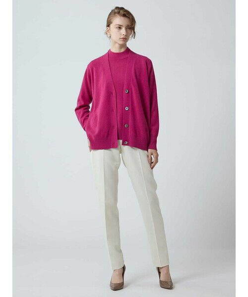 Aquascutum / アクアスキュータム ニット・セーター | 【アンサンブル対応】ピュアカシミヤカーディガン | 詳細2