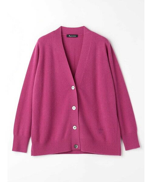 Aquascutum / アクアスキュータム ニット・セーター | 【アンサンブル対応】ピュアカシミヤカーディガン | 詳細7