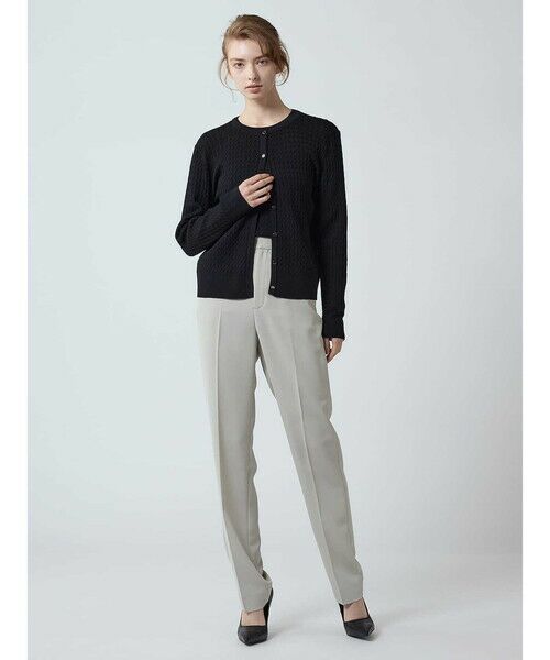 Aquascutum / アクアスキュータム ニット・セーター | 【アンサンブル対応】ミニケーブルカーディガン | 詳細2