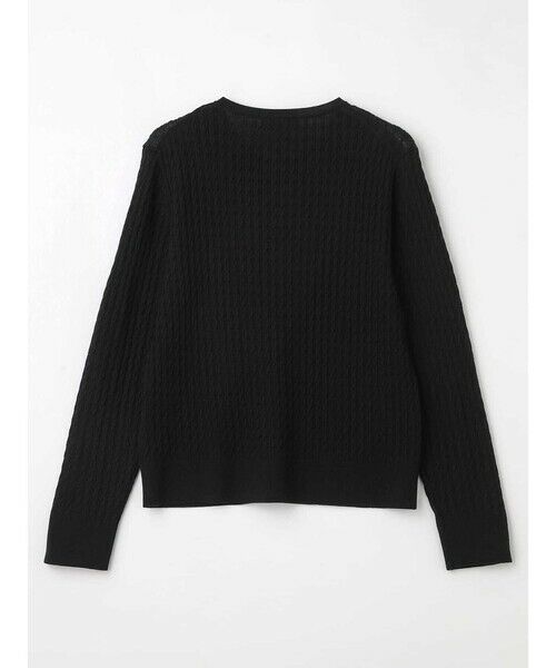 Aquascutum / アクアスキュータム ニット・セーター | 【アンサンブル対応】ミニケーブルカーディガン | 詳細8