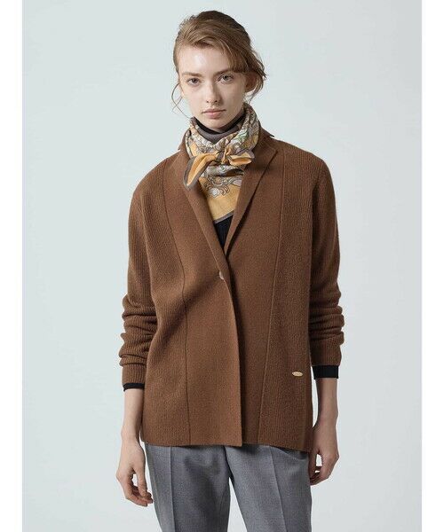 Aquascutum / アクアスキュータム ニット・セーター | カシミヤニットジャケット | 詳細5