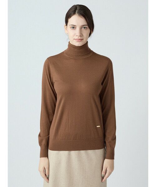 Aquascutum / アクアスキュータム ニット・セーター | カシミヤ　タートルニット | 詳細2