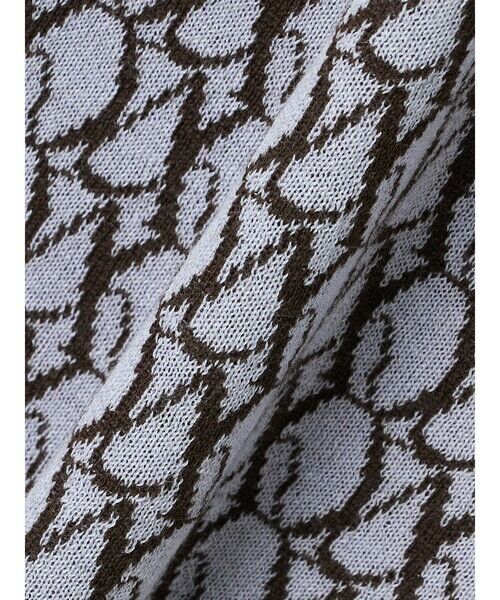 Aquascutum / アクアスキュータム ニット・セーター | 【アンサンブル対応】AQジャカード半袖ニット | 詳細6