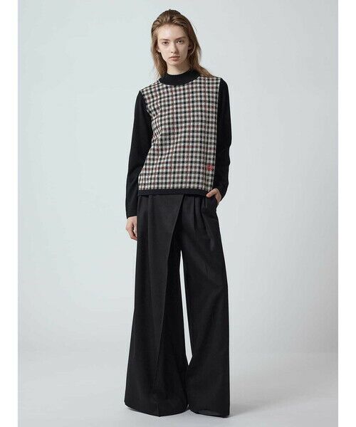 Aquascutum / アクアスキュータム ニット・セーター | 【アンサンブル対応】クラブチェックニット | 詳細1