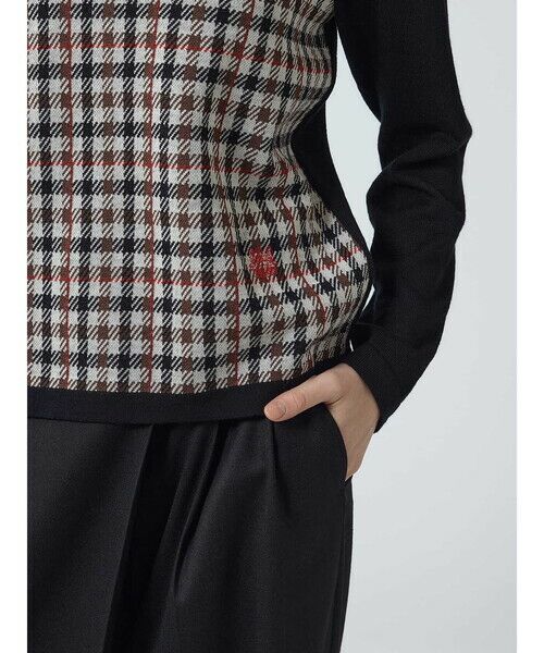 Aquascutum / アクアスキュータム ニット・セーター | 【アンサンブル対応】クラブチェックニット | 詳細2