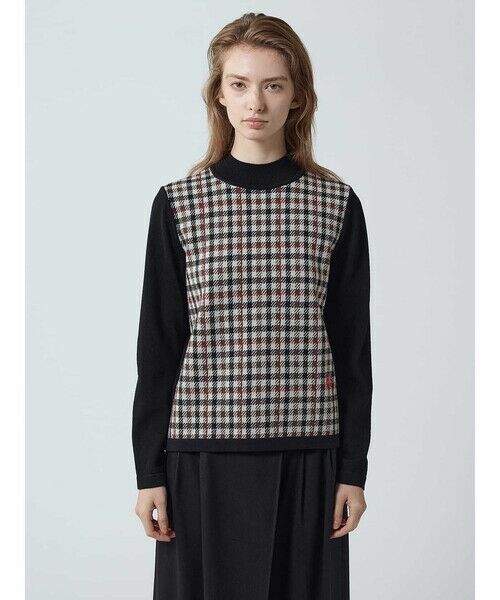Aquascutum / アクアスキュータム ニット・セーター | 【アンサンブル対応】クラブチェックニット | 詳細3