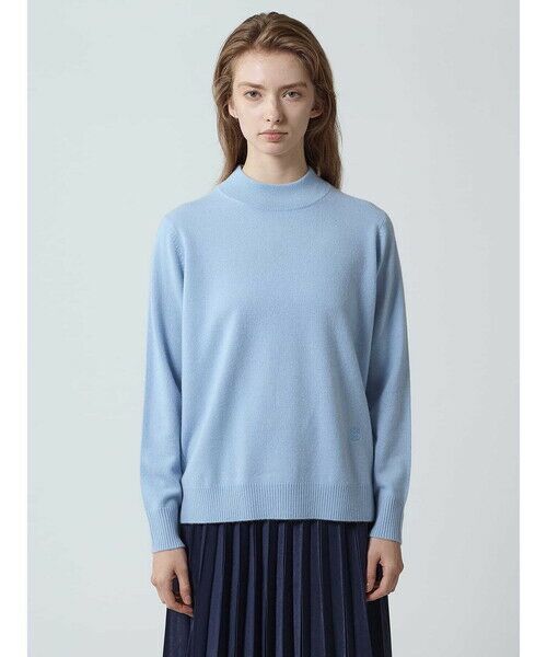 Aquascutum / アクアスキュータム ニット・セーター | 【アンサンブル対応】ピュアカシミヤプルオーバー | 詳細2