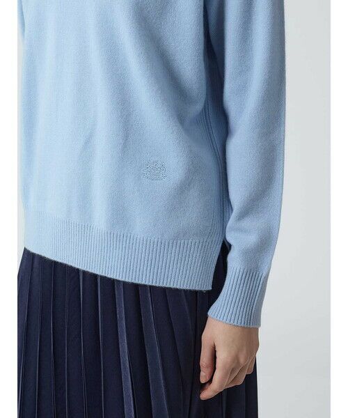 Aquascutum / アクアスキュータム ニット・セーター | 【アンサンブル対応】ピュアカシミヤプルオーバー | 詳細5