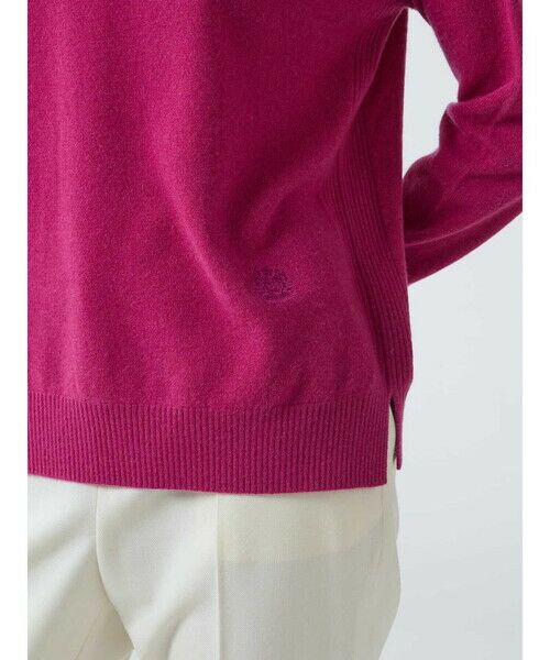Aquascutum / アクアスキュータム ニット・セーター | 【アンサンブル対応】ピュアカシミヤプルオーバー | 詳細8