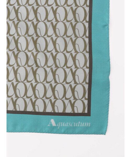 Aquascutum / アクアスキュータム マフラー・ショール・スヌード・ストール | 【NIKKEI掲載】AQプリントシルクスカーフ | 詳細3