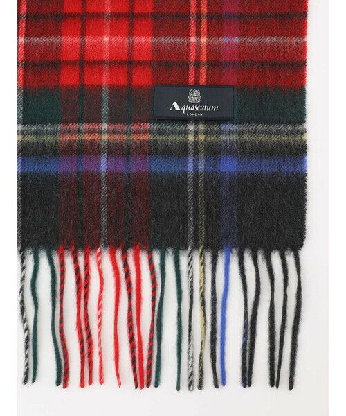 Aquascutum / アクアスキュータム マフラー・ショール・スヌード・ストール | カシミアチェックマフラー | 詳細4