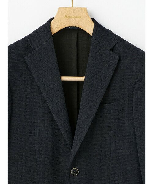 Aquascutum / アクアスキュータム テーラードジャケット | TEC.3 Knit Box Pique Jacket | 詳細9