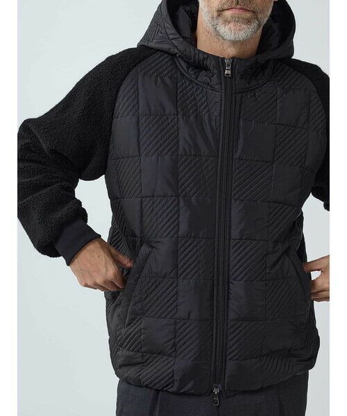 Aquascutum / アクアスキュータム ブルゾン | Combination Hoodie | 詳細6