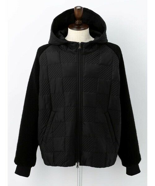 Aquascutum / アクアスキュータム ブルゾン | Combination Hoodie | 詳細7