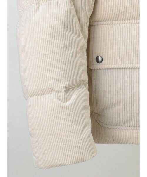 Aquascutum / アクアスキュータム ブルゾン | Combination Short Down Jacket | 詳細11