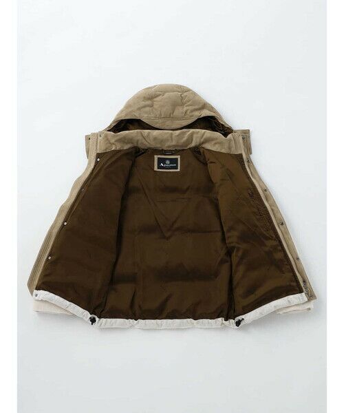 Aquascutum / アクアスキュータム ブルゾン | Combination Short Down Jacket | 詳細12