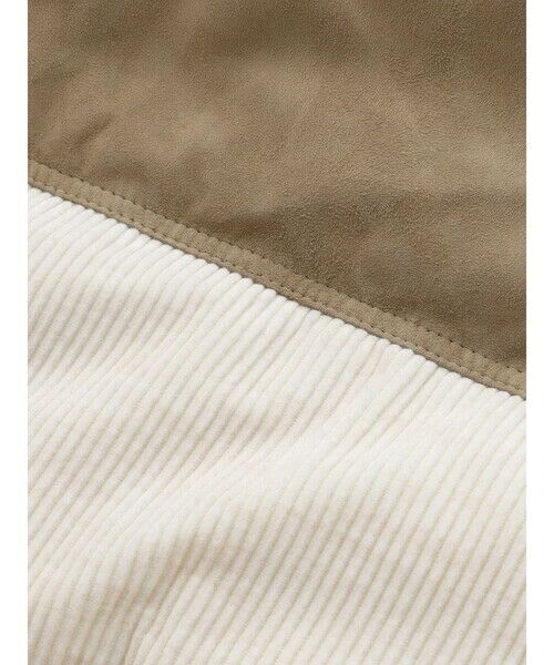 Aquascutum / アクアスキュータム ブルゾン | Combination Short Down Jacket | 詳細16