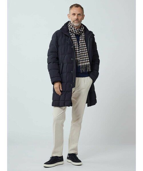 Aquascutum / アクアスキュータム ブルゾン | Long Down Coat | 詳細1