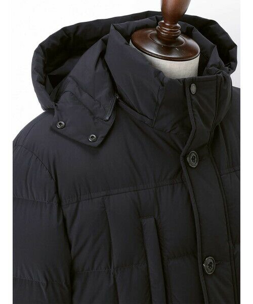 Aquascutum / アクアスキュータム ブルゾン | Long Down Coat | 詳細13