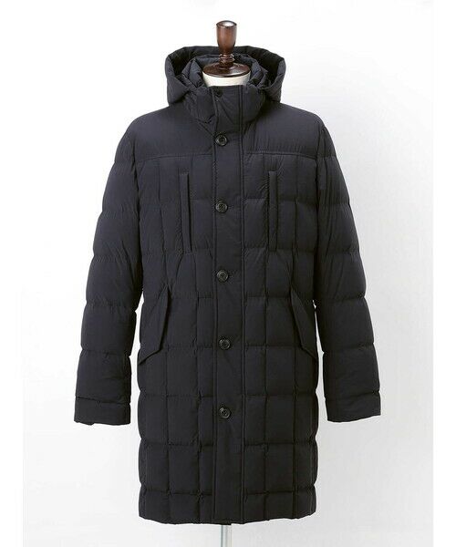 Aquascutum / アクアスキュータム ブルゾン | Long Down Coat | 詳細7