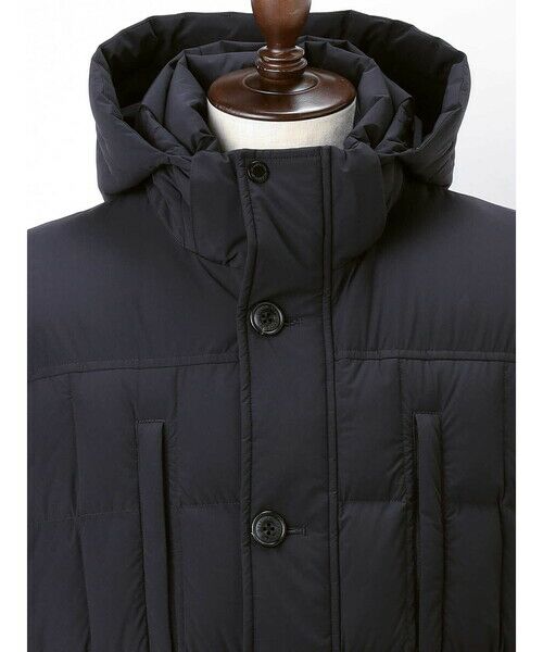 Aquascutum / アクアスキュータム ブルゾン | Long Down Coat | 詳細9