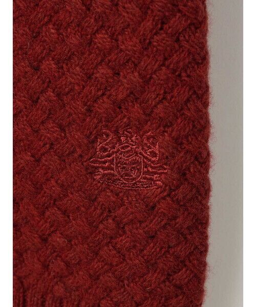 Aquascutum / アクアスキュータム ニット・セーター | Basket-knitting crew-neck | 詳細12