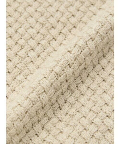 Aquascutum / アクアスキュータム ニット・セーター | Basket-knitting crew-neck | 詳細17