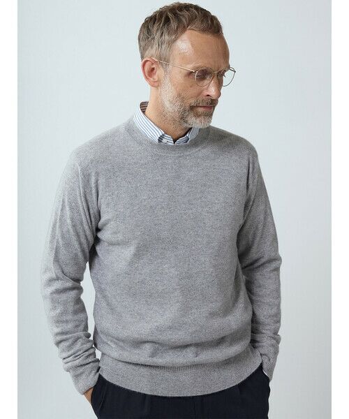 Aquascutum / アクアスキュータム ニット・セーター | Cashmere crew-neck | 詳細1