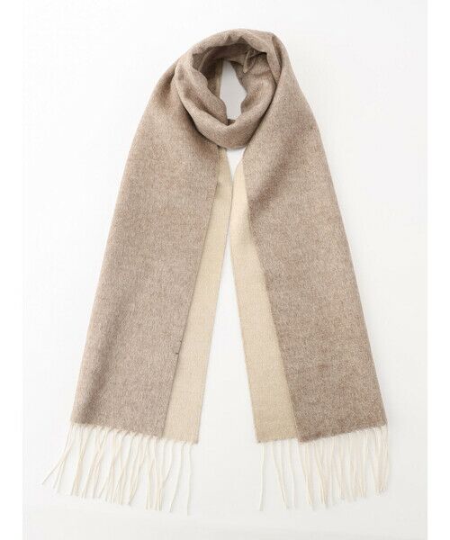 Aquascutum / アクアスキュータム マフラー・ショール・スヌード・ストール | Cashmere＆Silk ダブルフェイスマフラー | 詳細3