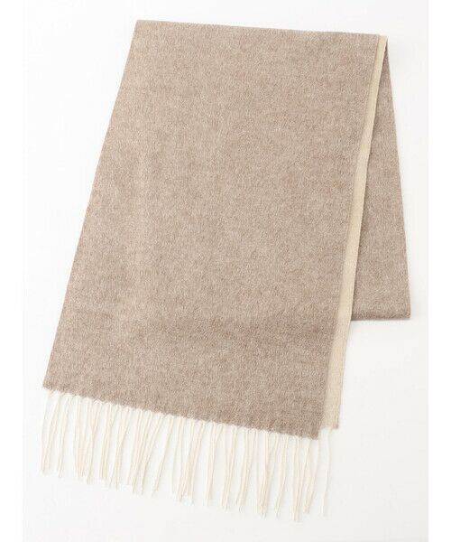 Aquascutum / アクアスキュータム マフラー・ショール・スヌード・ストール | Cashmere＆Silk ダブルフェイスマフラー | 詳細4