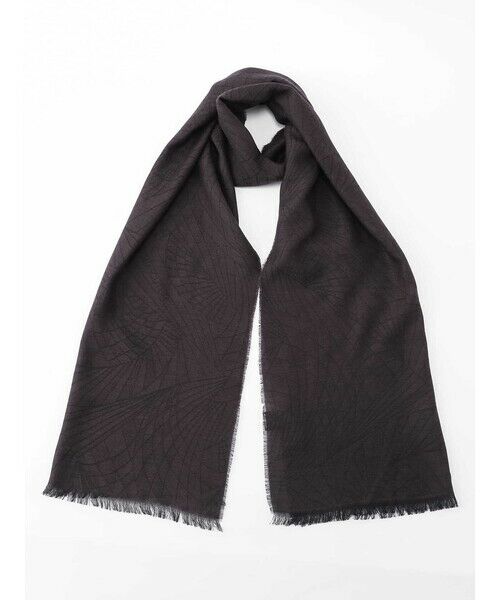Aquascutum / アクアスキュータム マフラー・ショール・スヌード・ストール | Architecture　Motifストール（ﾌﾞﾗｳﾝ）