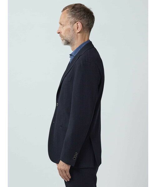 Aquascutum / アクアスキュータム テーラードジャケット | 【KING SIZE】TEC.3 Knit Box Pique Jacket | 詳細3