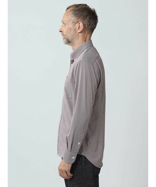 Aquascutum / アクアスキュータム シャツ・ブラウス | 【KING SIZE】TEC.3 Knit Houndstooth Shirt | 詳細3